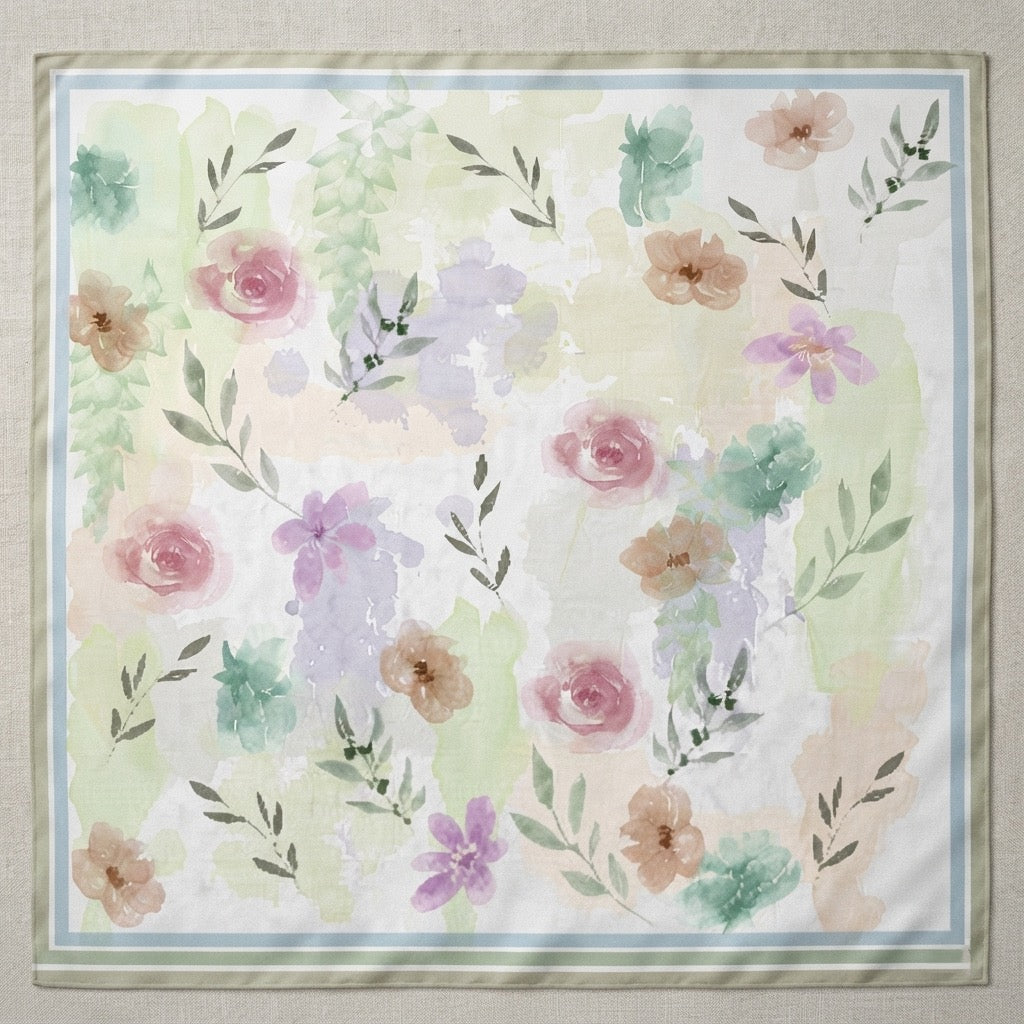 The Grand SA - Morning Mist in Green - Chiffon